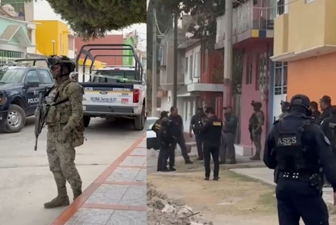 Descubren arsenal de explosivos, armas y uniformes apócrifos en operativo en Ecatepec