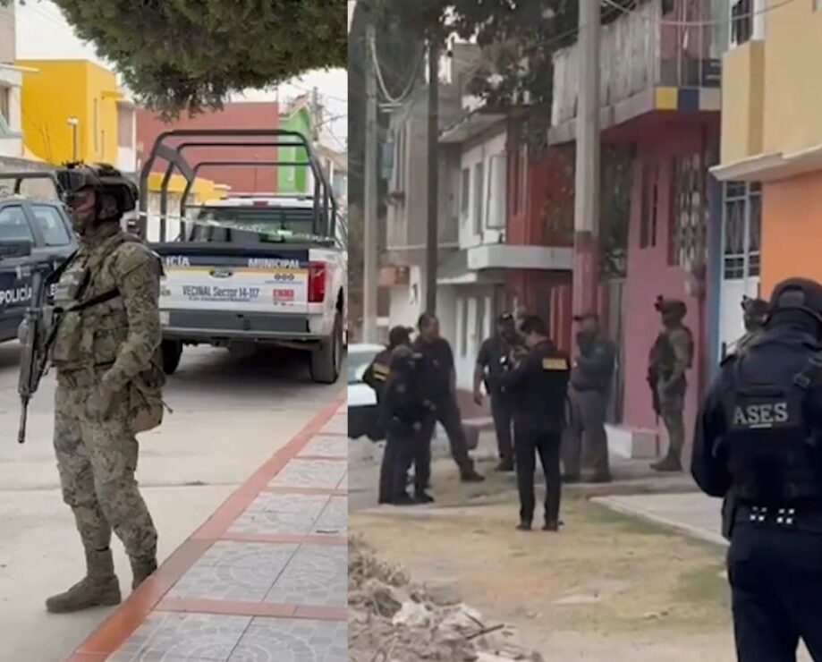 Descubren arsenal de explosivos, armas y uniformes apócrifos en operativo en Ecatepec